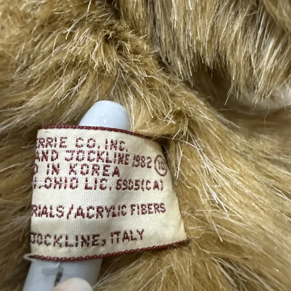 Vintage 1982 Avanti Wallace Berrie Jockline Italy Teddy Bear Plush 20”